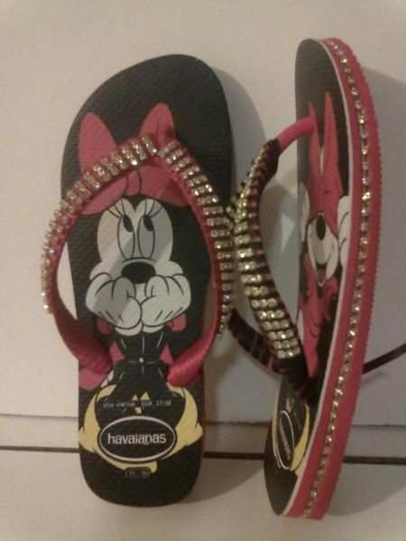 havaianas de minnie