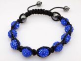 pulseira shambala azul